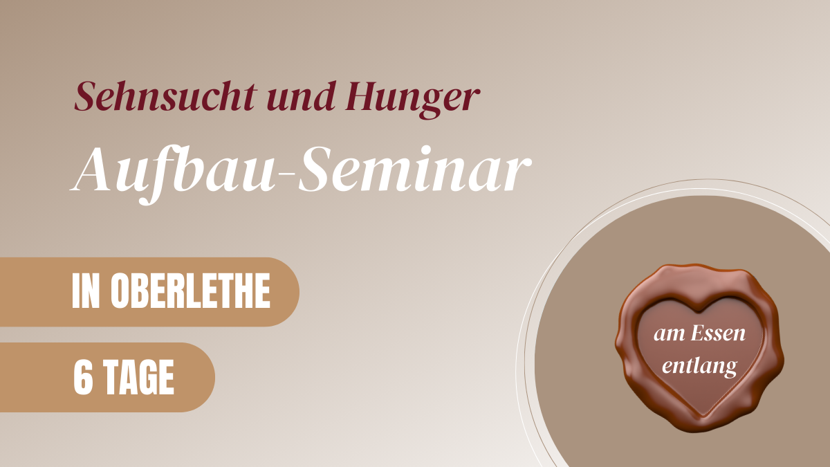 SuH - Aufbau-Seminar (6 Tage) | 12.-17.07.26 (der Seminarpreis gilt zzgl. verbindlicher Übernachtungs- und Verpflegungskosten)